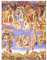 Kunstdruck Poster - Michelangelo Jüngstes Gericht II 80x60 cm ca. A1 - Alte Meister Bild ohne Rahmen