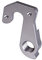 ANCLLO Aluminum Alloy Bicycle Tail Hook Screws Rear Gear Mech Derailleur Hanger Hook Drop Out Adapter