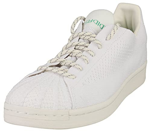 adidas Originals PW Superstar PK Herren Trainers Sneakers (UK 7 US 7.5 EU 40 2/3, White White Green GX0194)