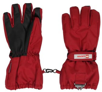 LEGO Wear Unisex Kinder LWATLIN 700-LEGO Tec Fingerhandschuhe Play Serie Winter-Handschuhe, 368, 122/128