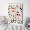HIPWST Classic Love on Tour Poster Pop Canvas abstrakte Kultur minimalistisch Leinwand Tanz Wall Art Bilder Home Decor 20 x 30 cm Frameless