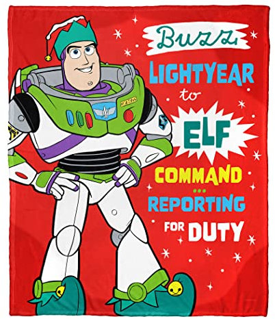 Northwest Silk Touch Überwurfdecke, 127 x 152,4 cm, Toy Story – Lightyear Elf
