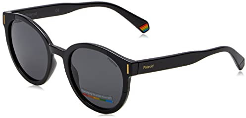 POLAROID Pld 6185/s 807/M9 BLACK Sunglasses Women's Polycarbonate, Standard, 52