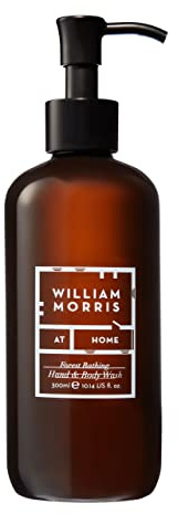 William Morris At Home Forest Bathing Hand & Body Wash | Gentle & Softening | Infused With Vitamins E | Cruelty Free & Vegan Friendly | 300ml