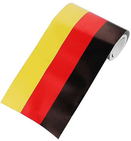 ibasenice 1rolle Auto Dach Aufkleber Kreative Dreifarbige Car Body Decals Für Auto Dekoration Wetterfest Und Wiederverwendbar Leicht Anwendbar Für Personalisierung Und Schutz