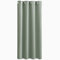 PONY DANCE Rideau Occultant - Décoration de Noël Fenêtre Rideaux et Draperies Thermique Isolation Lumineux Barrière à l'énergie Solaire, Largeur 140 x Hauteur 180cm, Lot de 1, Sauge Vert