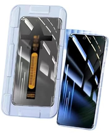 Unsichtbare Artefaktfolie der 2. Generation–staubfrei ohne Blasen,HD und Anti-Privacy-Displayschutz,vollständige Bildschirm aus gehärtetem Glas (For Samsung Galaxy S22 Ultra, 1* Privacy Film)
