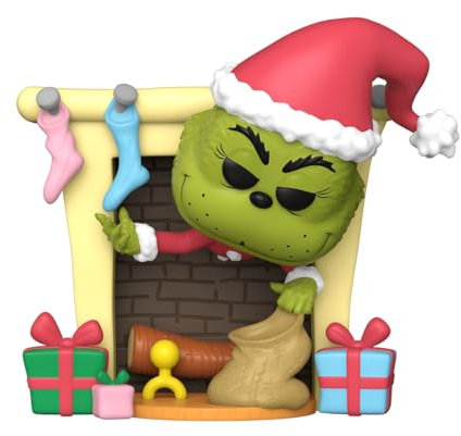 Funko Pop! Deluxe: HtGSC - the Grinch With Bag - How the Grinch Stole Christmas - Collectable Vinyl Figure - Gift Idea - Official Merchandise - Toys for Kids & Adults - Movies Fans