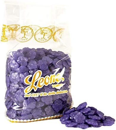 Pastiglie Leone - drops Violette Leone- Caramelle dure alla Violetta confezione da 500 grammi