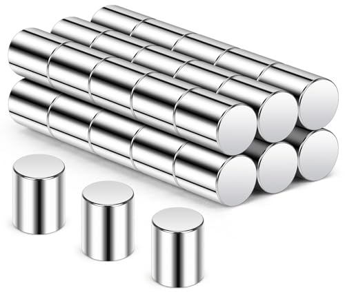 Wukong 8×10mm | 30 Stück Neodym Magnete Stark, Kleine Magnete Stark Pinnwand Magnet, Whiteboard Magnet Starke, Mini Magneten für Magnettafel, Kühlschrank and Büro