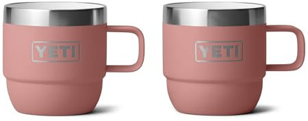 YETI Espressotassen, 2 Pack, 6oz, Sandstone Pink