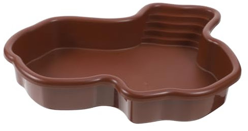 Happyyami Hábitat Grande para Tortugas Plato De Agua Piscina para Baño Estanque Versátil
