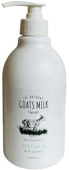 The Natural Goats Milk Body Wash with Coconut Oil 1000ml