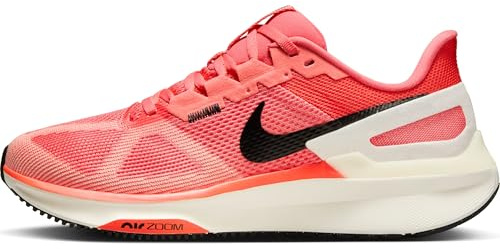 Nike Straßenlaufschuh Nike Structure 25 Straßenlaufschuh Für Damen, Magic Ember/White-Sail-Apricot Agate, DJ7884-800, 36.5 EU (W 6 US)