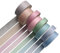 8 Washi Tape Scrapbooking - Scotch Colorato Decorativo in Tinta Unita (CHAMPAGNE) - Nastri Colorati per Fai da Te e Decorazioni - Nastro Adesivo Decorativo per Creatività e Progetti Artistici