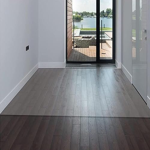 Clear PVC Office Chair Mat for Hardwood Floors 120 x 180 cm Floor Protector for Work Home and Gaming
