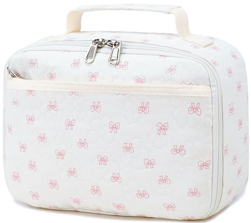 LEDAOU Lunch Bag Kids Lunch Box Girls Boys Insulated Lunch Bag Reusable Lunchbox for School Picnic Hiking Daycare