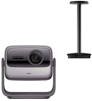 JMGO N1S Ultimate Videoprojecteur 4K Triple Laser + Support Plafond pour Projecteurs