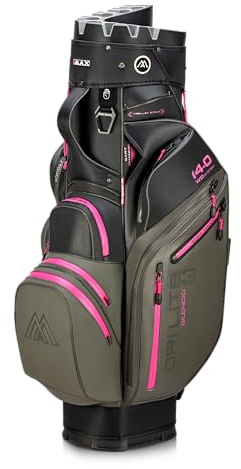 BIG MAX Dri Lite Silencio 3 Cartbag - Wasserabweisende Golftasche