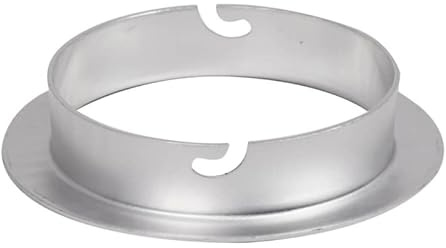 15cm Elinchrom Speedring Inner Ring Studio Photo Light Attachment Adapter Ring for Softboxes, Beauty Dish, Snoot, 45 and 65 Degree Reflector, Background Reflector Photography Accessories (15cm)