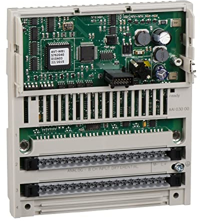 Schneider 170AAI03000 Dezentrales analog Eingangseinheit, 8 E Differenzialeingang
