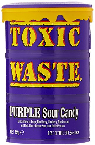 Toxic Waste Purple Sour Candy 12 x 42 g