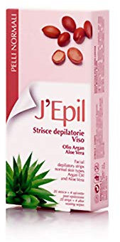 J'epil Strisce depilatorie viso olio d'argan