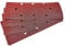 Amtech V4010 P120 Grit 1/3 Sheet Sander Set, 10 piece Sanding Sheets, 93mm x 230mm Sanding Paper