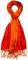 Lorenzo Cana Herren Wendeschal 70% Seide 30% Viskose Schaltuch 70 x 190 cm zweifarbig Schal Stola wendbar Double Face Herrenschal Männer rot orange 7862011
