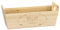 LAUBLUST Blumenkasten zur Hochzeit Liebespfeil Motiv - Personalisiert mit Gravur - ca. 35x13x15cm, Natur, Holz, FSC®