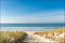 Muralo Fototapete Strand 270 x 405 cm Vlies Tapete Wandtapete Dünen Meer Himmel Wohnzimmer Schlafzimmer Moderne Wandbilder XXL Natur Panorama Wasser Wand Dekoration