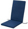 SOFTILLO Waterproof High Back Chair Cushion With Ties 120x45x4cm | Indoors/Outdoors Patio Seat Pad Cushion For Garden Chairs, Loungers, Recliner, Relaxer | Water-Resistant Material |Dark Blue