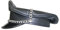 sn Biker Army Fetish Peak Muir Fat Chain Cap Leder Schwarz, Schwarz , M
