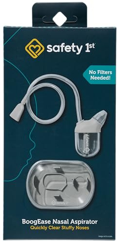 Safety 1st BoogEase Nasal Aspirator, Grey