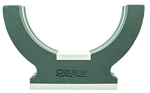 Flowerbox Oasis Steckschaum Deco Halbring 47cm Steckmasse Steckschwamm