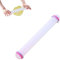 9 Inch Non-Stick Sugarcraft Fondant Rolling Pin with Guide Rings,Adjustable Rolling Pin Pastry Dough Roller,Plastic Fondant Roller Dough Rollerfor Rolling Fondant,Sugar Paste,Dough,Pie Crust