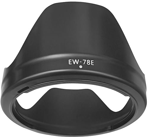Paraluce EW-78E per Canon EF-S 15-85mm f/3.5-5.6 è obiettivo USM, paraluce Hxdzieory 72 mm