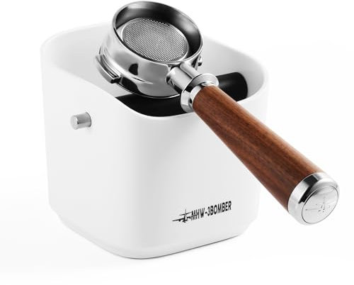 MHW-3BOMBER 1,2 l Kaffeeklopfbox, Klopfbox zum Ausgießen von Kaffeesatz, 15 Tassen, Kaffeesatz mit Edelstahlstange, Kaffee-Zubehör, Espresso-Zubehör, Modell: GB5968W