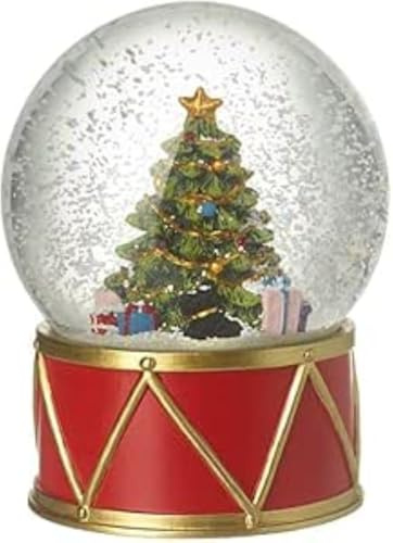 Heaven Sends Albero di Natale su base tamburo palla di neve
