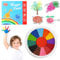 XoeLLe Stempelkissen Set, 13 Farben Fingerabdruck Stempelkissen Abwaschbar Stamp Pad Stempelkissen Set mit Buch Fingerstempelfarbe für Papier Handwerk, Stoff Malerei, DIY und Geburtstag Geschenk