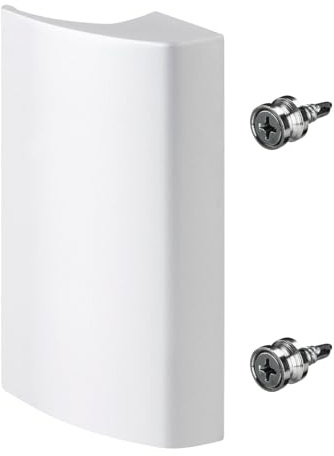 SOTECH Balkontürgriff SEJA II Aluminium weiß 85 x 40 x 20 mm | Türgriff Terrassentürgriff