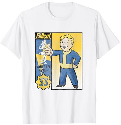 Fallout TV Series Vault-Tec Cartes à Collectionner T-Shirt