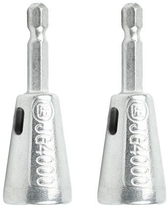 Saipor 2024 New Upgrade 2pcs Wire Twisting Tool for Drill, 1/4 Hex Shank Cable Wire Twister and Stripper for Electricians, Wire Stripping Tool Wire Nut Twister Spinner for Electrical Power Drill