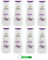 Dove Advanced Care Docciaschiuma Rilassante Lot de 8 gels douche au jasmin et au lait de coco - Peau douce avec effet crème - 225 ml + porte-clés Beni Culinari