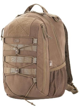 M-Tac® Rucksack Urban Line Force Herren Freizeit Rise Wandern Tactical Wanderrucksack Trekking, Coyote Brown, 16l