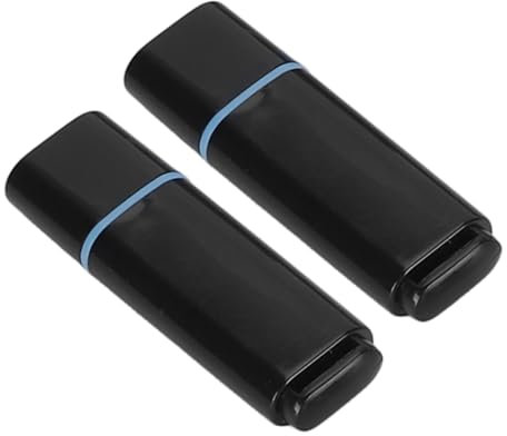 VR-USB-Dongle, VR-Wireless-Receiver-Dongle, Schnelle Datenübertragung, Tragbar, 2 Stück, mit USB-Verlängerungskabel für Vive Controller, Tracker (Black)