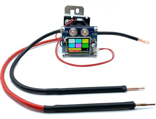 Weytoll Saldatrice a punti Puntatrice regolabile a doppio impulso Display ruotabile a 180° Relè ad alta potenza integrato con funzione di spegnimento automatico