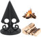Holzspalter Manuell,CEIEVER Gusseisen Holzspalter Abnehmbar Brennholzspalter Handholzspalter aus Karbonstahl Handschneider Keil Manueller Holzspalter für Campingplatz