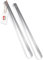 SULPO Lot de 2 pièces 66cm Chausse pied en acier inoxydable - Chausse pied long - Chausse pied metal avec trou de suspension - Chausse pied long metal - Grand chausse pied