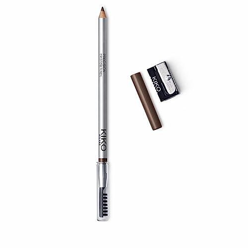KIKO Milano Precision Eyebrow Pencil 04, Eyebrow Pencil With Micro-Precision Hard Formula And Separator Comb